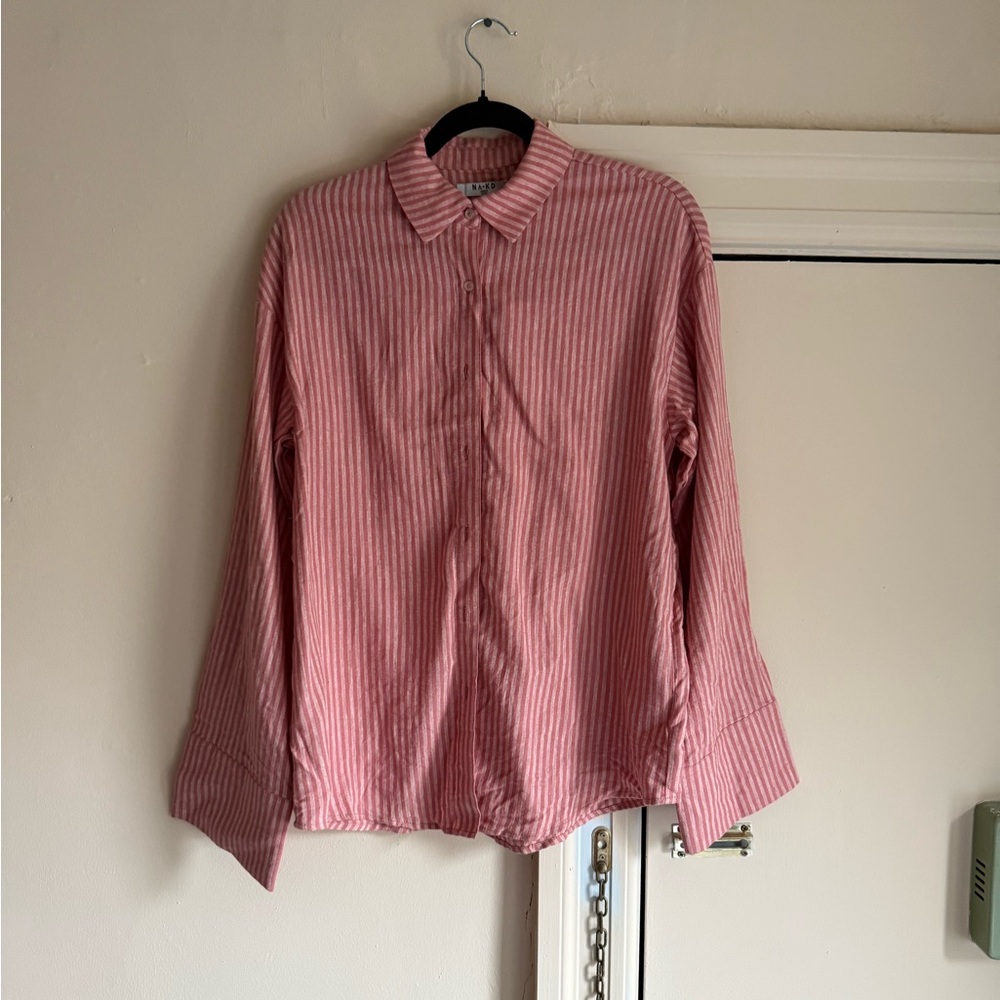 Striped Pink Women's Top NWT